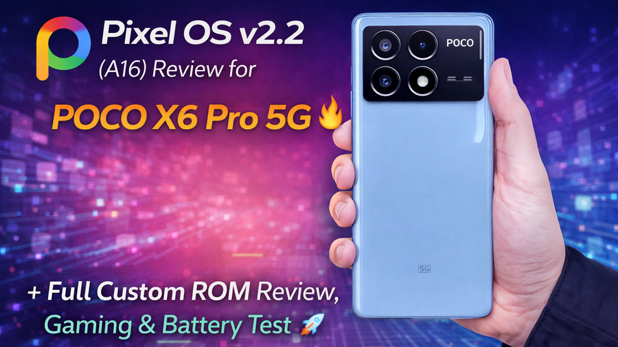 Pixel OS V2.2 for Poco X6 Pro 5G